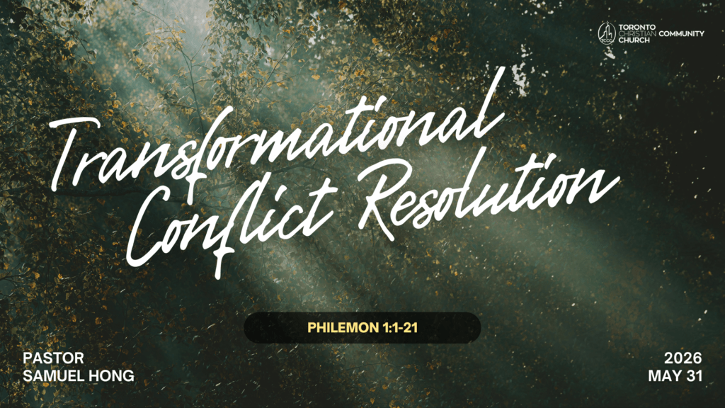 Transformational Conflict Resolution