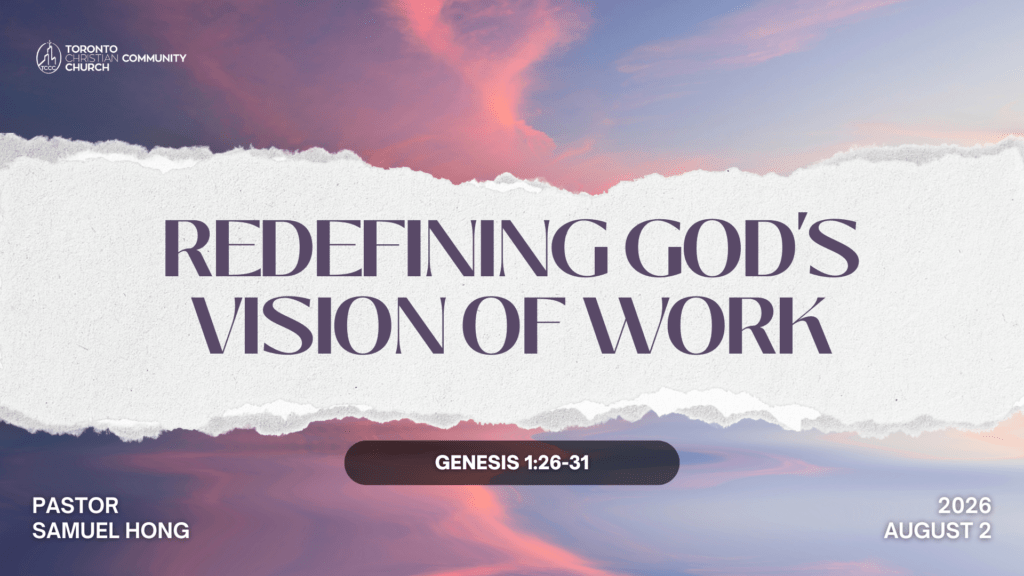 Redefining God’s Vision of Work